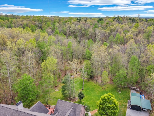 321 Clinchfield Dr, Monterey, TN 38574 - drone / aerial view featuring a wooded view
