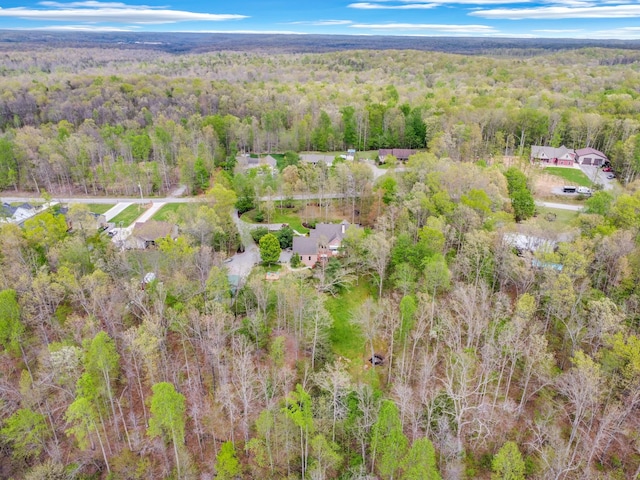 321 Clinchfield Dr, Monterey, TN 38574 - birds eye view of property featuring a wooded view