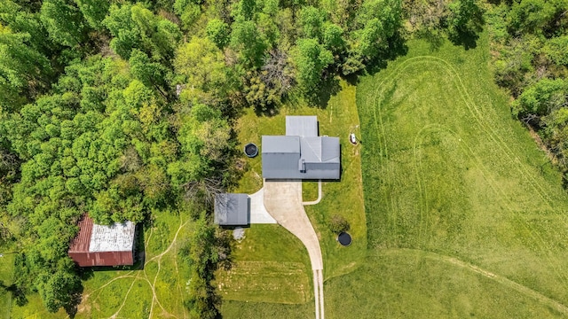 aerial view