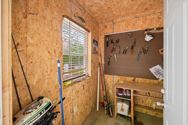 view of storage