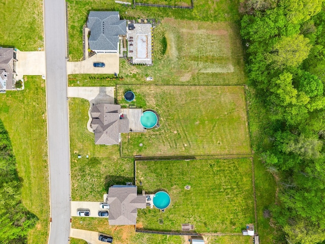 drone / aerial view