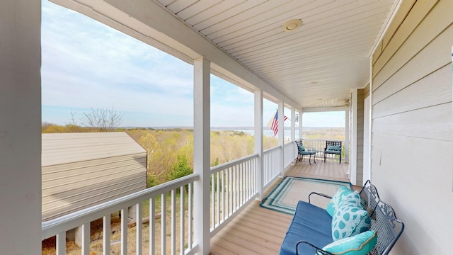 1100 Cypress Rd, Buchanan, TN 38222 - view of deck
