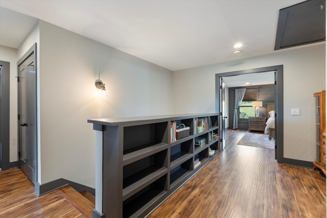 3181 Old Lebanon Dirt Rd, Mount Juliet, TN 37122 - corridor with wood finished floors and recessed lighting