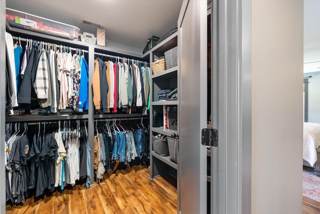 3181 Old Lebanon Dirt Rd, Mount Juliet, TN 37122 - spacious closet featuring wood finished floors and visible vents