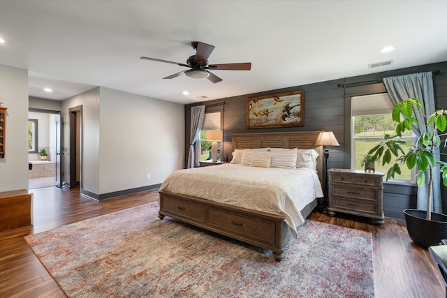 3181 Old Lebanon Dirt Rd, Mount Juliet, TN 37122 - bedroom featuring visible vents, baseboards, and multiple windows