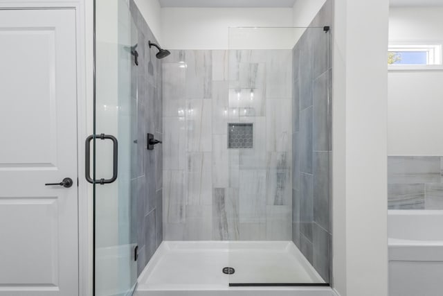 463 Centre St, Pleasant View, TN 37146 - full bathroom with a shower stall