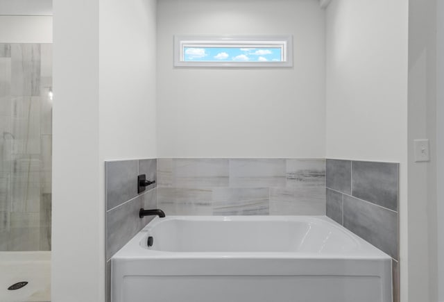 463 Centre St, Pleasant View, TN 37146 - full bathroom featuring a bath and a stall shower