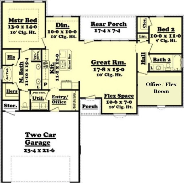 260 Dugout Rd, Summertown, TN 38483 - floor plan