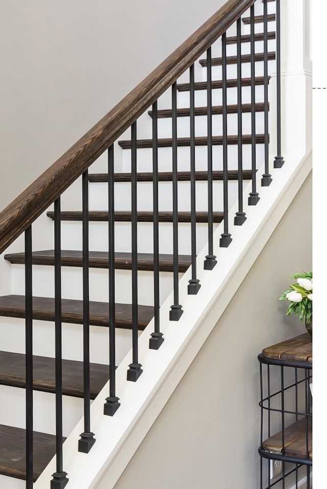 view of staircase