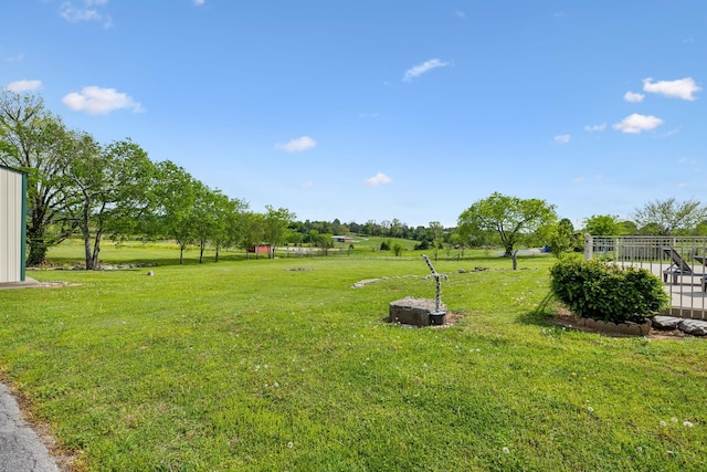 view of yard