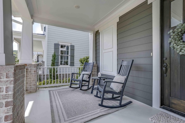 1061 Southbrooke Blvd, Franklin, TN 37064 - view of patio / terrace featuring a porch
