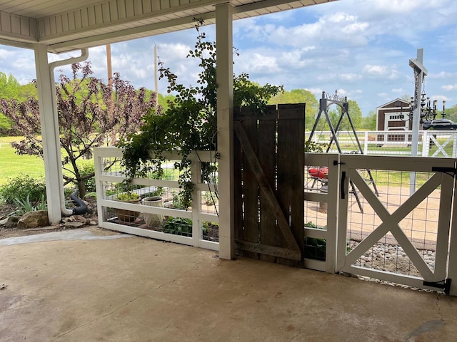 60 Sam Johnson Ln, Scotts Hill, TN 38374 - view of gate with fence