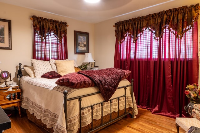 60 Sam Johnson Ln, Scotts Hill, TN 38374 - bedroom with wood finished floors