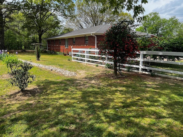 60 Sam Johnson Ln, Scotts Hill, TN 38374 - view of yard with fence