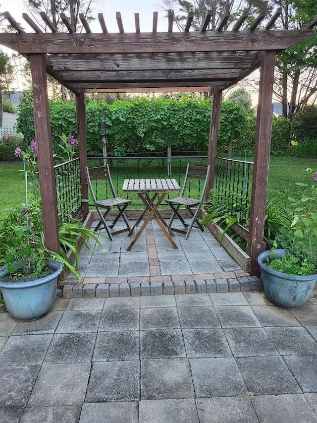 43 Water Mill Trce, Ringgold, GA 30736 - view of patio / terrace featuring a pergola