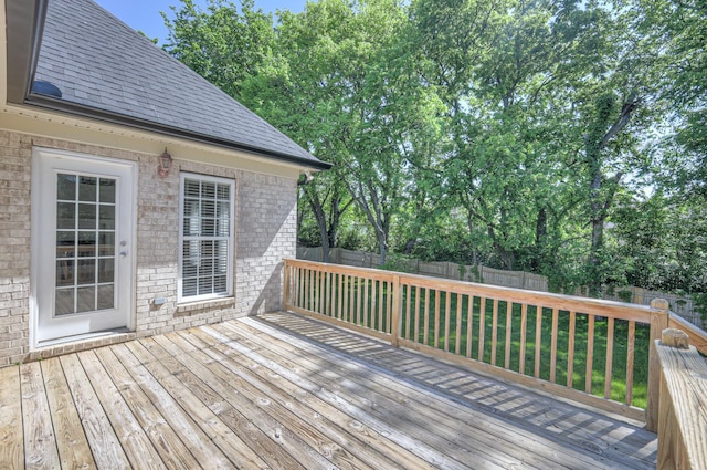 1178 Mccoury Ln, Spring Hill, TN 37174 - wooden deck with a fenced backyard