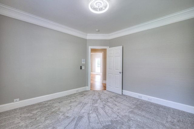 1178 Mccoury Ln, Spring Hill, TN 37174 - carpeted empty room with crown molding and baseboards