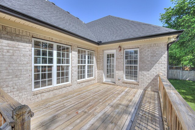 1178 Mccoury Ln, Spring Hill, TN 37174 - wooden terrace featuring fence
