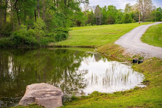 property view of water