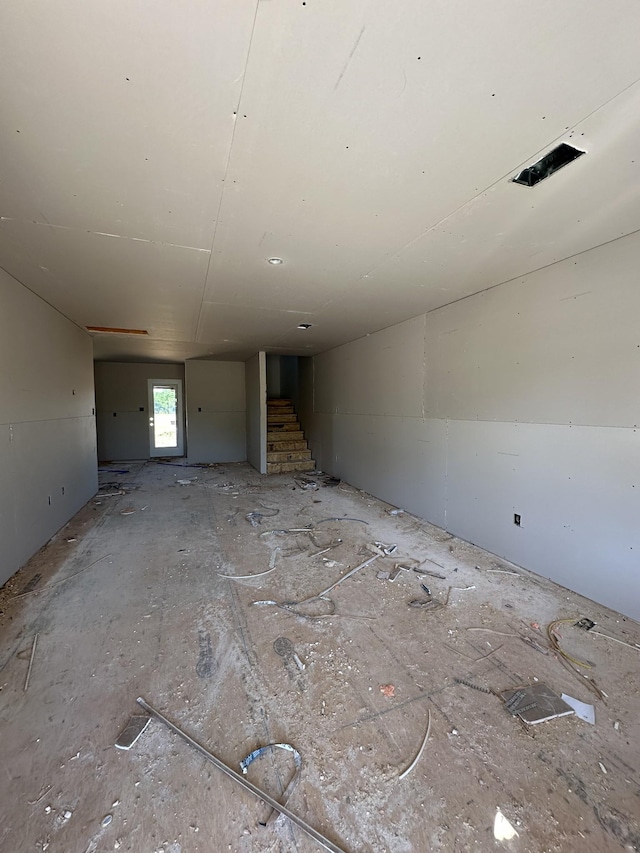 6 Hugh Hunter Rd, Oak Grove, KY 42262 - empty room with stairs