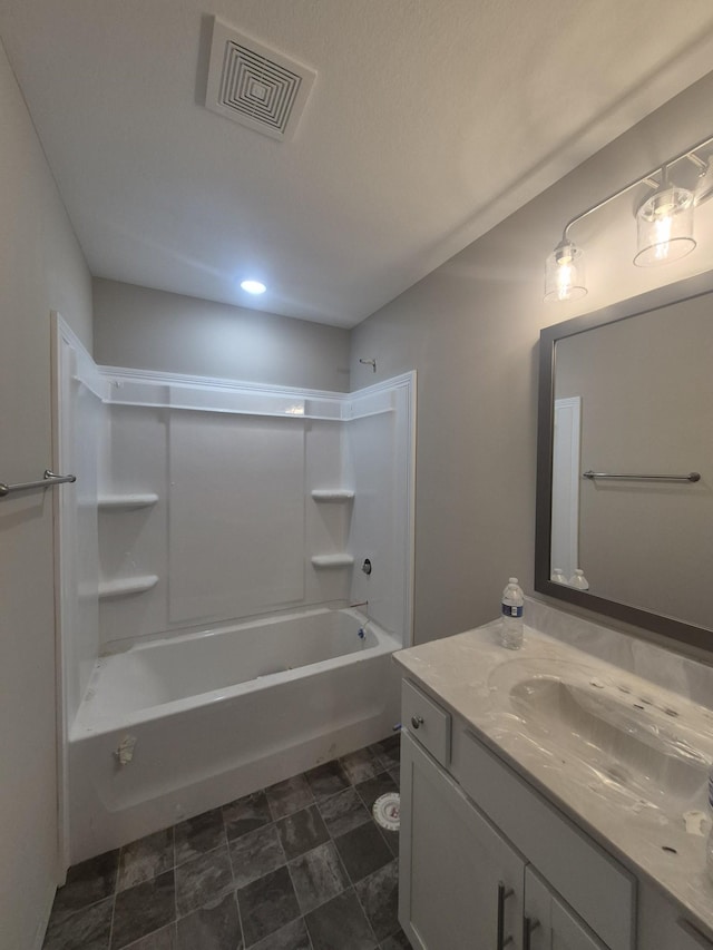 6 Hugh Hunter Rd, Oak Grove, KY 42262 - full bathroom featuring vanity, shower / washtub combination, and recessed lighting