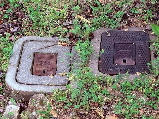 details featuring a water meter
