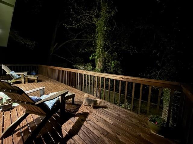 view of deck