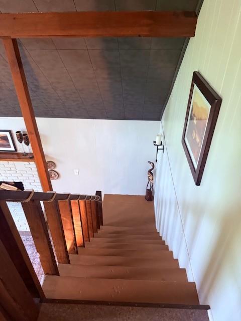 view of staircase