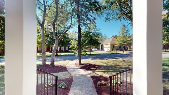 638 Band Dr, Franklin, TN 37064 - view of yard featuring a porch