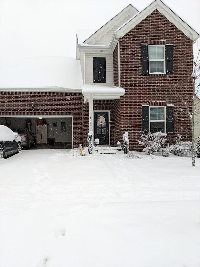 155 Telavera Dr, White House, TN 37188 - traditional home with brick siding