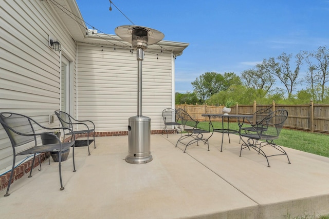155 Telavera Dr, White House, TN 37188 - view of patio with outdoor dining space and a fenced backyard