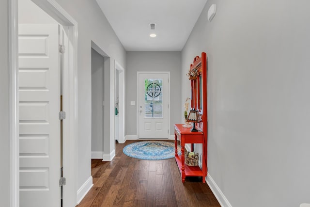 155 Telavera Dr, White House, TN 37188 - interior space featuring dark wood-style flooring, visible vents, and baseboards