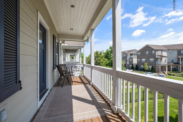 5604 Kentucky Ave, Nashville, TN 37209 - balcony with a residential view