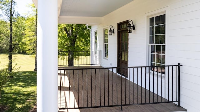 23475 Slate Rd, Athens, AL 35614 - exterior space with a porch