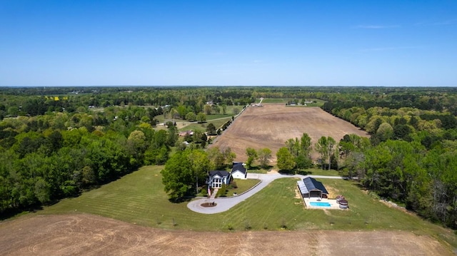 23475 Slate Rd, Athens, AL 35614 - drone / aerial view with a wooded view