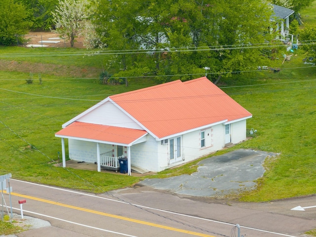 aerial view