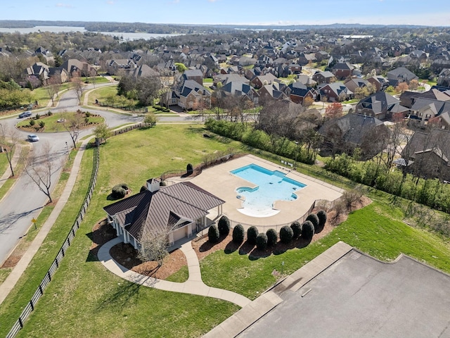 124 Houghland St, Gallatin, TN 37066 - aerial view featuring a residential view