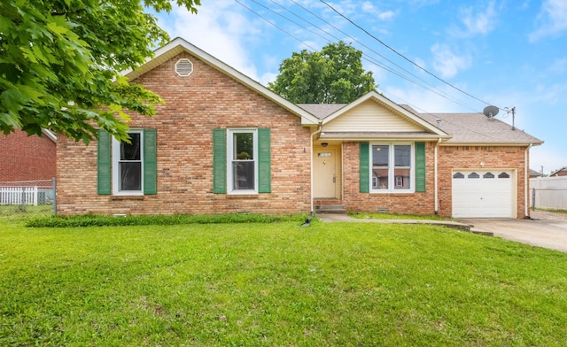 1646 S Jordan Dr, Clarksville, TN 37042 - ranch-style house featuring brick siding, driveway, and a garage