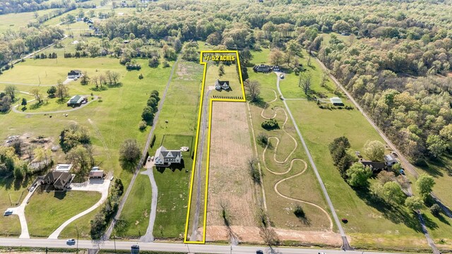 2040 Cairo Bend Rd, Lebanon, TN 37087 - aerial view with a rural view