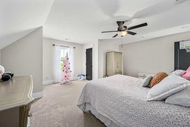 2040 Cairo Bend Rd, Lebanon, TN 37087 - carpeted bedroom with a ceiling fan and baseboards