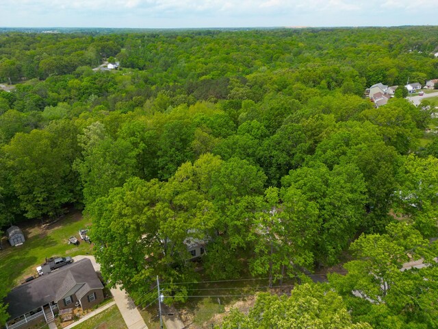 3473 Hunters Rdg, Woodlawn, TN 37191 - birds eye view of property featuring a forest view