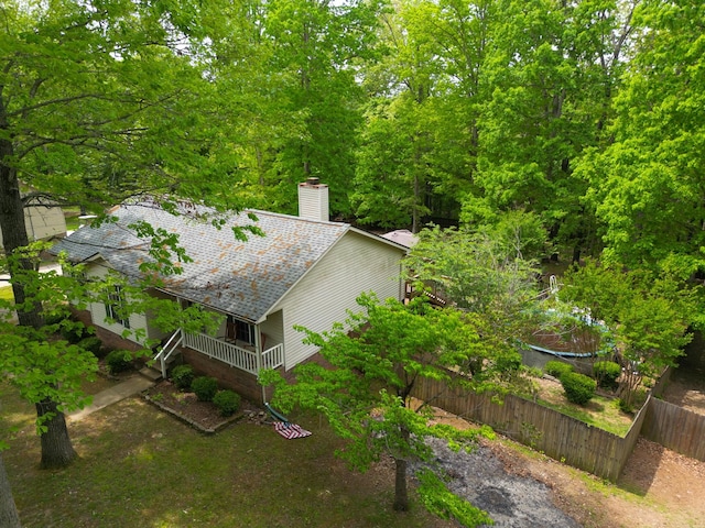 3473 Hunters Rdg, Woodlawn, TN 37191 - birds eye view of property
