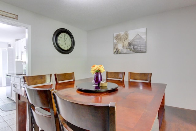 3473 Hunters Rdg, Woodlawn, TN 37191 - dining space featuring light tile patterned floors