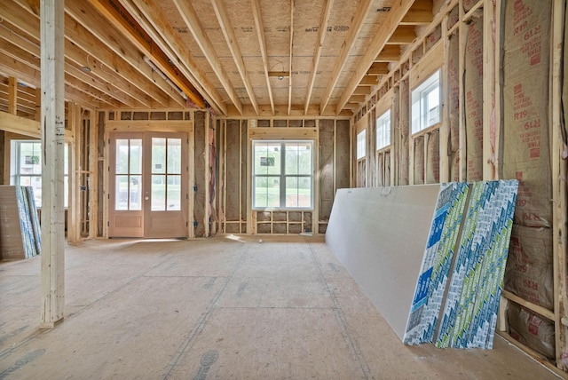 miscellaneous room with plenty of natural light