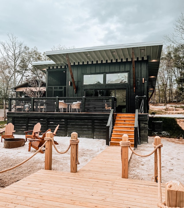 135 Hemlock Cv, Tracy City, TN 37387 - view of deck