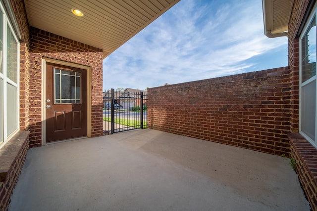 view of patio / terrace