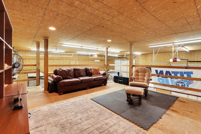 view of living room