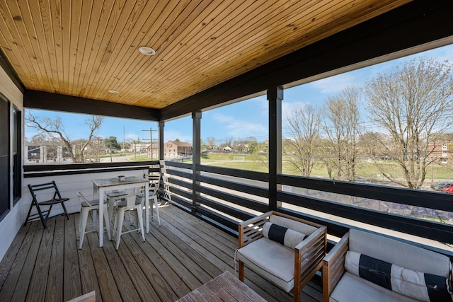 view of deck