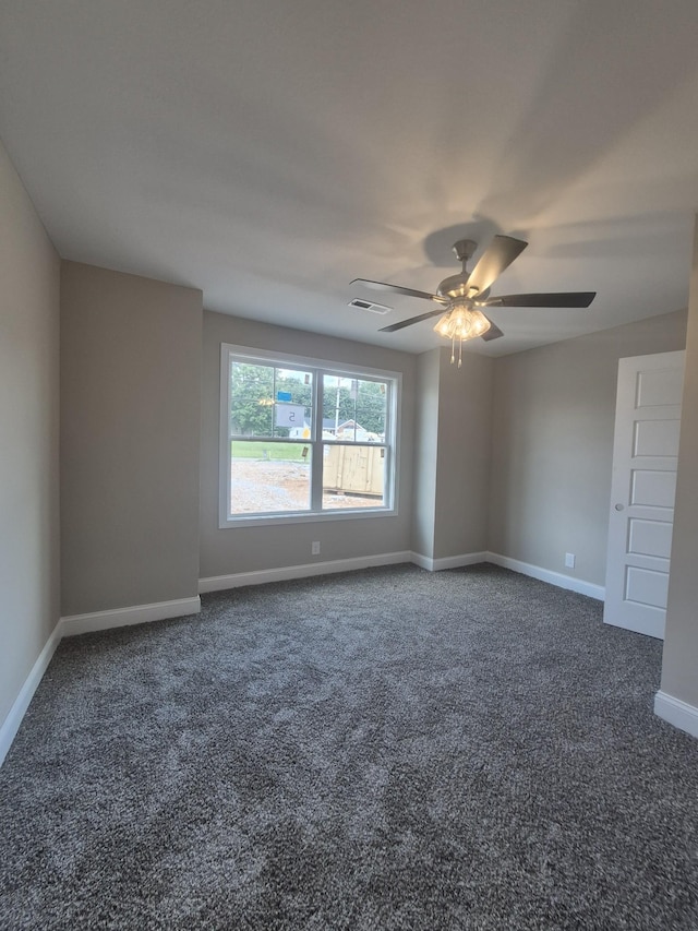 5 Hugh Hunter Rd, Oak Grove, KY 42262 - empty room featuring carpet and ceiling fan