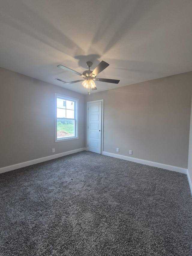 5 Hugh Hunter Rd, Oak Grove, KY 42262 - carpeted spare room featuring a ceiling fan and baseboards